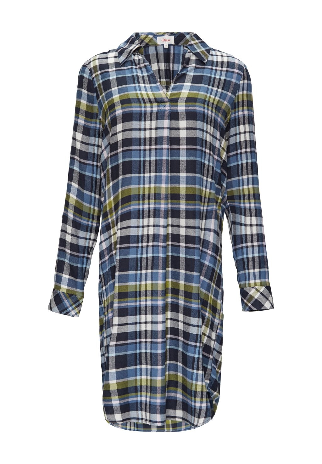 Платье-рубашка MET AFGERONDE ZOOM s.Oliver, темно-синий
Платье-рубашка MET AFGERONDE ZOOM s.Oliver, темно-синий