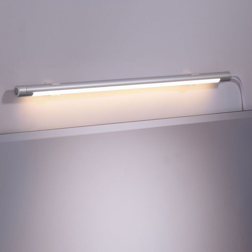 Светодиодный зеркальный светильник Just Light Kim из алюминия с присоской и сенсорной функцией., серебро
Светодиодный зеркальный светильник Just Light Kim из алюминия с присоской и сенсорной функцией., серебро