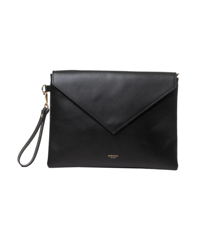Черная кожаная сумка-конверт Бонни Avenue 67, черный
Черная кожаная сумка-конверт Бонни Avenue 67, черный