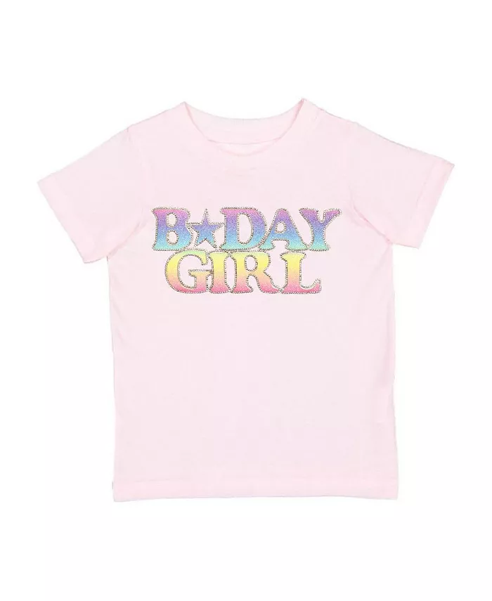 Футболка с коротким рукавом для девочек Toddler Girls Pastel Rainbow BDay Patch Lavender Sweet Wink, розовый
Футболка с коротким рукавом для девочек Toddler Girls Pastel Rainbow BDay Patch Lavender Sweet Wink, розовый