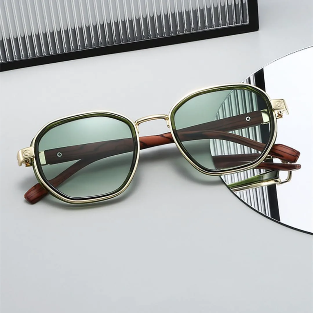 Модные квадратные солнцезащитные очки для женщин, защита от УФ-излучения UV400, ретро-металлические, трендовые, градиентные, мужские TVTBBVV, Golden Brown Tea
Модные квадратные солнцезащитные очки для женщин, защита от УФ-излучения UV400, ретро-металлические, трендовые, градиентные, мужские TVTBBVV, Golden Brown Tea