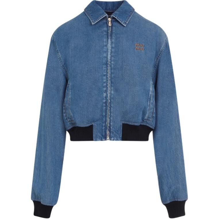 Куртка женская Miu Miu джинсовая, черный / синий
Куртка женская Miu Miu джинсовая, черный / синий