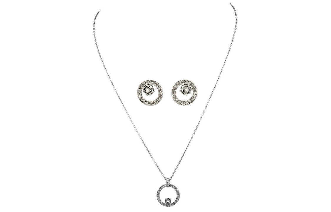 Родированное ожерелье Women's Swarovski, серебристо-белый
Родированное ожерелье Women's Swarovski, серебристо-белый