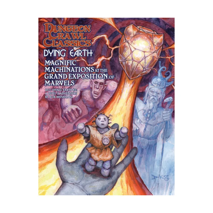 Модуль Issue #3 - Magnificent Machinations at the Grand Exposition of Marvels, Dungeon Crawl Classics - Dying Earth
Модуль Issue #3 - Magnificent Machinations at the Grand Exposition of Marvels, Dungeon Crawl Classics - Dying Earth