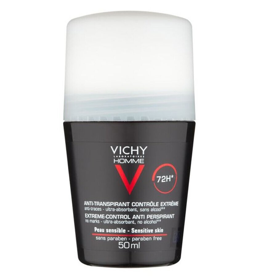 Роликовый антиперспирант Vichy Homme deo 72ч, 50 мл
Роликовый антиперспирант Vichy Homme deo 72ч, 50 мл