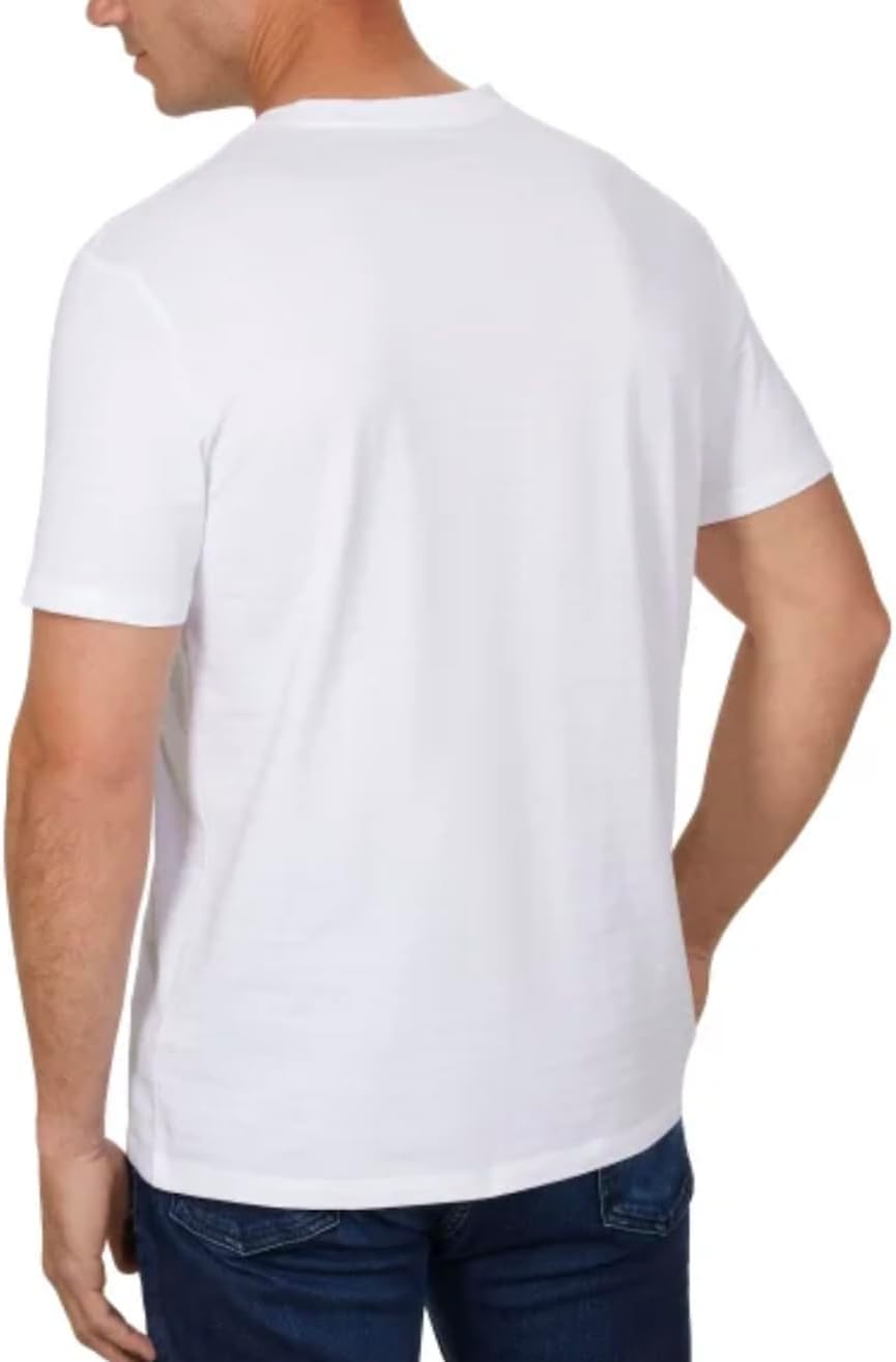 Мужская хлопковая футболка Calvin Klein с круглым вырезом и коротким рукавом, 110 Brilliant White
Мужская хлопковая футболка Calvin Klein с круглым вырезом и коротким рукавом, 110 Brilliant White