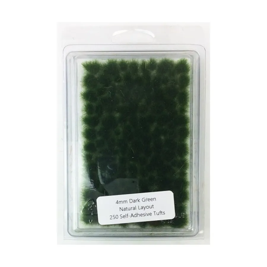 Темно-зеленый — естественная планировка, Short Self-Adhesive Tufts (4mm)
Темно-зеленый — естественная планировка, Short Self-Adhesive Tufts (4mm)