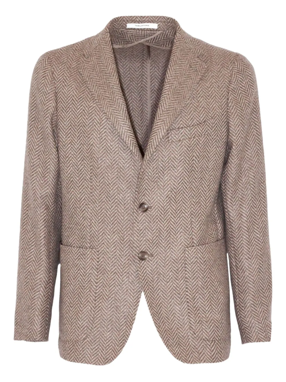 Пиджак с елочкой Tagliatore, коричневый
Пиджак с елочкой Tagliatore, коричневый