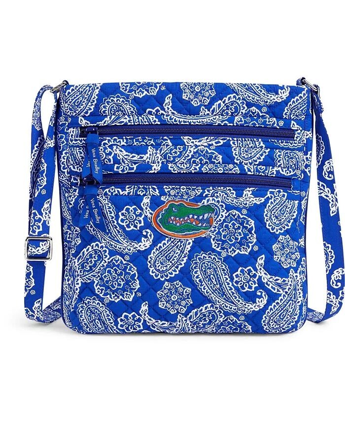 Женская хипстерская сумочка через плечо Royal Florida Gators с тройной молнией и банданой Vera Bradley
Женская хипстерская сумочка через плечо Royal Florida Gators с тройной молнией и банданой Vera Bradley