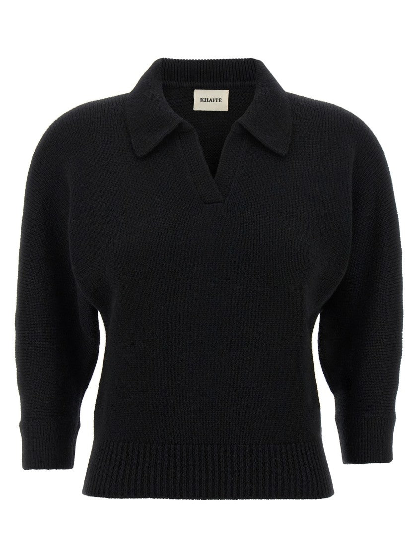 Рубашка поло «Herve» KHAITE, черный
Рубашка поло «Herve» KHAITE, черный