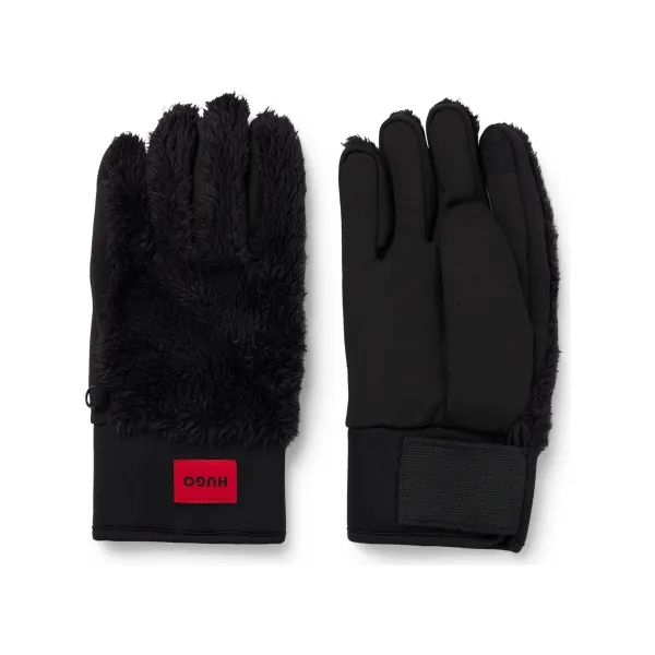 Лако перчатки Hugo, черный
Лако перчатки Hugo, черный