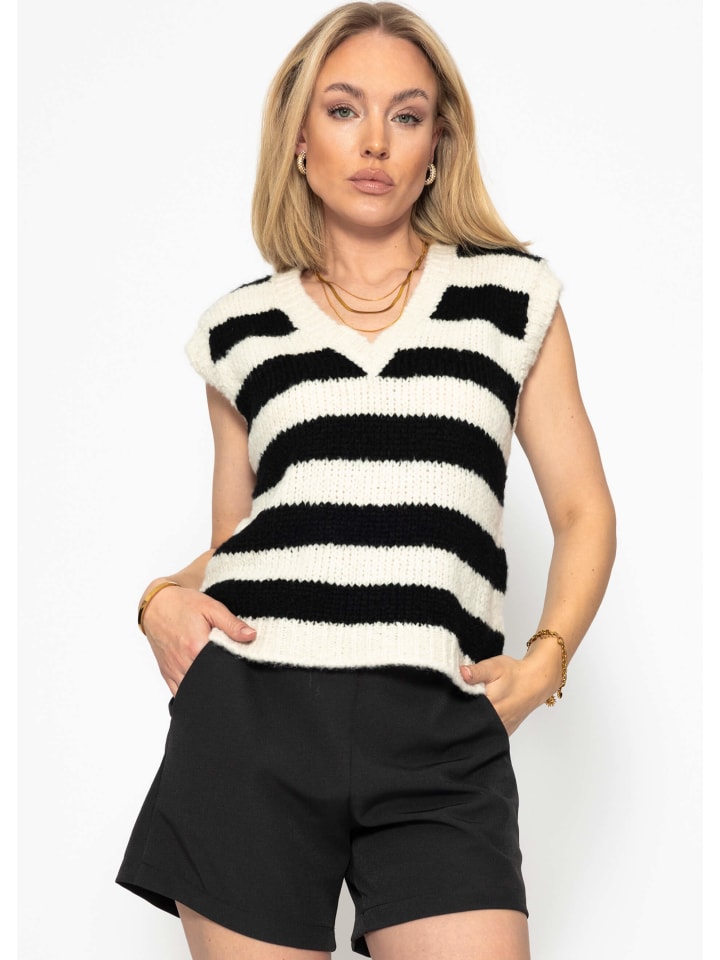 Свитер-жилет SASSYCLASSY, белый
Свитер-жилет SASSYCLASSY, белый