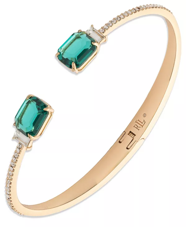 Браслет-Манжет с кристаллами Lauren Ralph Lauren, green
Браслет-Манжет с кристаллами Lauren Ralph Lauren, green