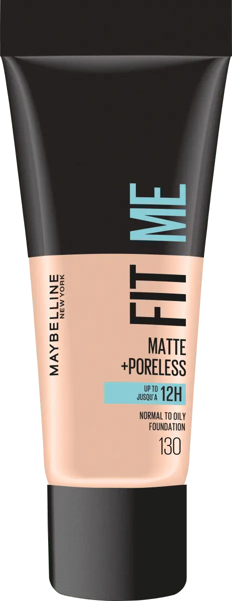 Тональный крем Maybelline New York Fit Me Matte+Poreless, 30 мл, 130
Тональный крем Maybelline New York Fit Me Matte+Poreless, 30 мл, 130