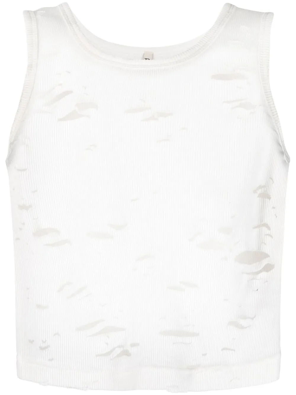 Топ без рукавов R13, белый
Топ без рукавов R13, белый