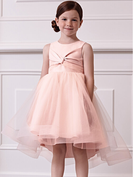 Элегантное платье обычного кроя Abel & Lula, розовый