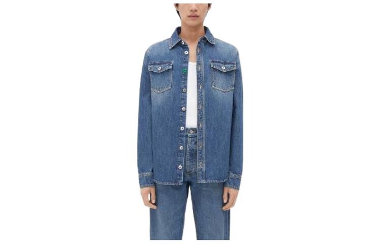 Джинсовая куртка мужская джинсовая синяя Bottega Veneta, синий
Джинсовая куртка мужская джинсовая синяя Bottega Veneta, синий