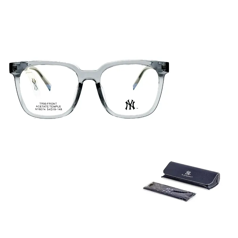 MLB Пластиковая квадратная оправа для очков TR/Memory унисекс, 54F
MLB Пластиковая квадратная оправа для очков TR/Memory унисекс, 54F