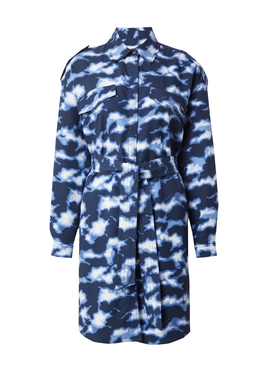 Платье рубашка Pepe Jeans Shirt Dress BURNET, темно-синий/светло-синий
Платье рубашка Pepe Jeans Shirt Dress BURNET, темно-синий/светло-синий