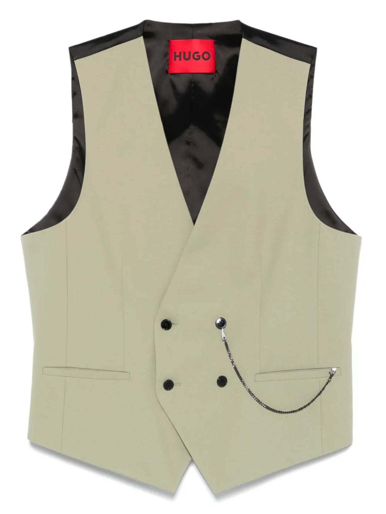 Жилет со вставками HUGO, зеленый
Жилет со вставками HUGO, зеленый
