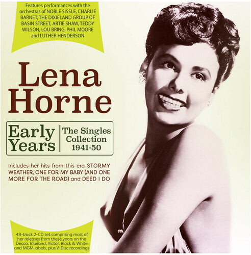 CD диск Horne, Lena: Early Years: The Singles Collection 1941-50
CD диск Horne, Lena: Early Years: The Singles Collection 1941-50