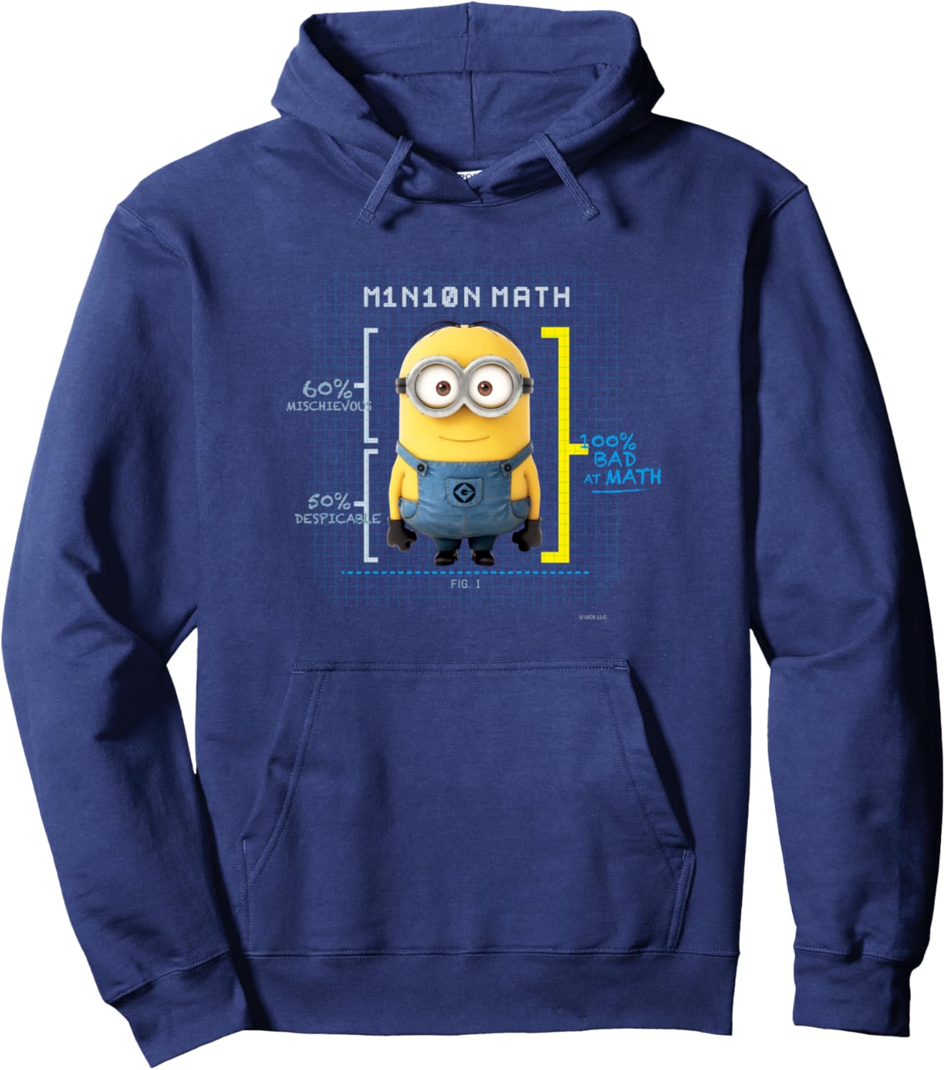 Худи Minion MATH (DAVE) Minions, темно-синий
Худи Minion MATH (DAVE) Minions, темно-синий