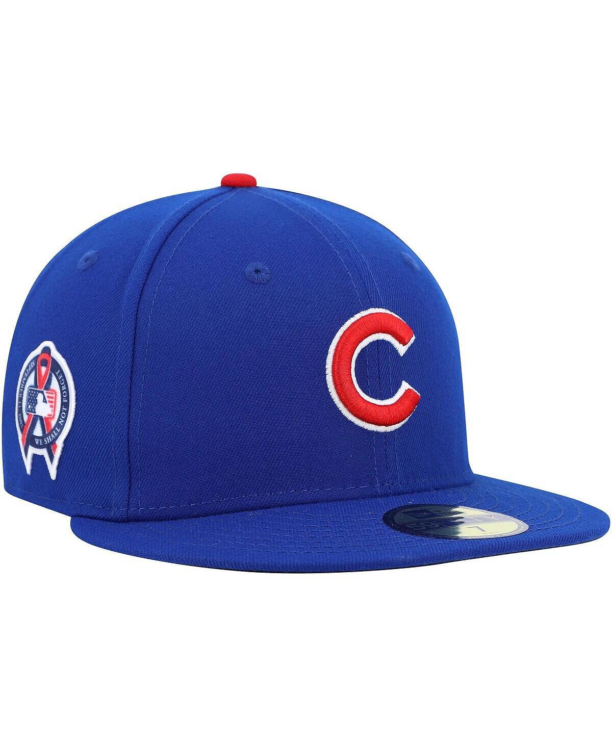Мужская кепка с боковой нашивкой в честь Мемориала 11 сентября Royal Chicago Cubs 59Fifty. New Era
Мужская кепка с боковой нашивкой в честь Мемориала 11 сентября Royal Chicago Cubs 59Fifty. New Era