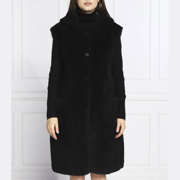 Жилет стандартного кроя с добавлением шерсти Liu Jo, черный
Жилет стандартного кроя с добавлением шерсти Liu Jo, черный