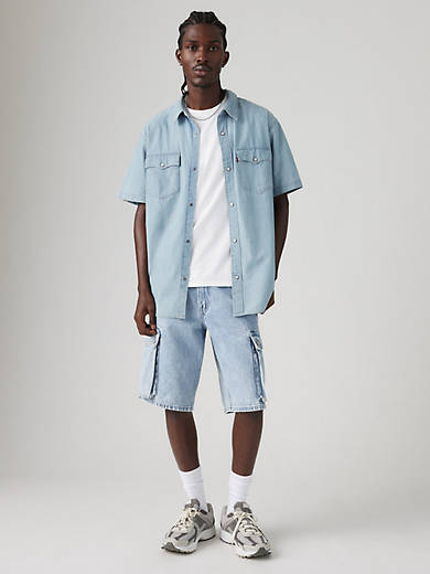 478 Мешковатые шорты Cargo 12 дюймов мужские Levi's, цвет My Pockets Full - Light Wash
478 Мешковатые шорты Cargo 12 дюймов мужские Levi's, цвет My Pockets Full - Light Wash