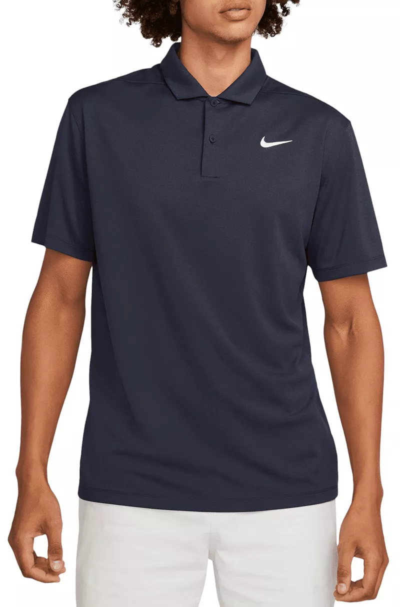 Мужская футболка-поло для гольфа Nike Dri-FIT Victory+ с принтом, цвет Obsidian/Midnight Navy
Мужская футболка-поло для гольфа Nike Dri-FIT Victory+ с принтом, цвет Obsidian/Midnight Navy