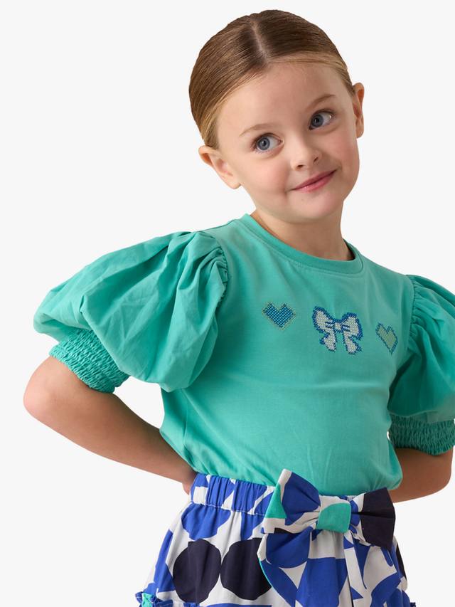 Детский топ с пышными рукавами Angel & Rocket, Green
Детский топ с пышными рукавами Angel & Rocket, Green