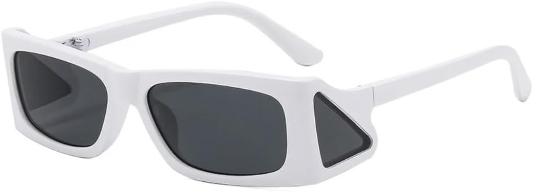 Модные уникальные маленькие квадратные солнцезащитные очки для женщин в стиле ретро с прозрачными линзами цвета океана, для мужчин в тренде в стиле панк с защитой от УФ-излучения UV400 UATXTAU, White Grey
Модные уникальные маленькие квадратные солнцезащитные очки для женщин в стиле ретро с прозрачными линзами цвета океана, для мужчин в тренде в стиле панк с защитой от УФ-излучения UV400 UATXTAU, White Grey