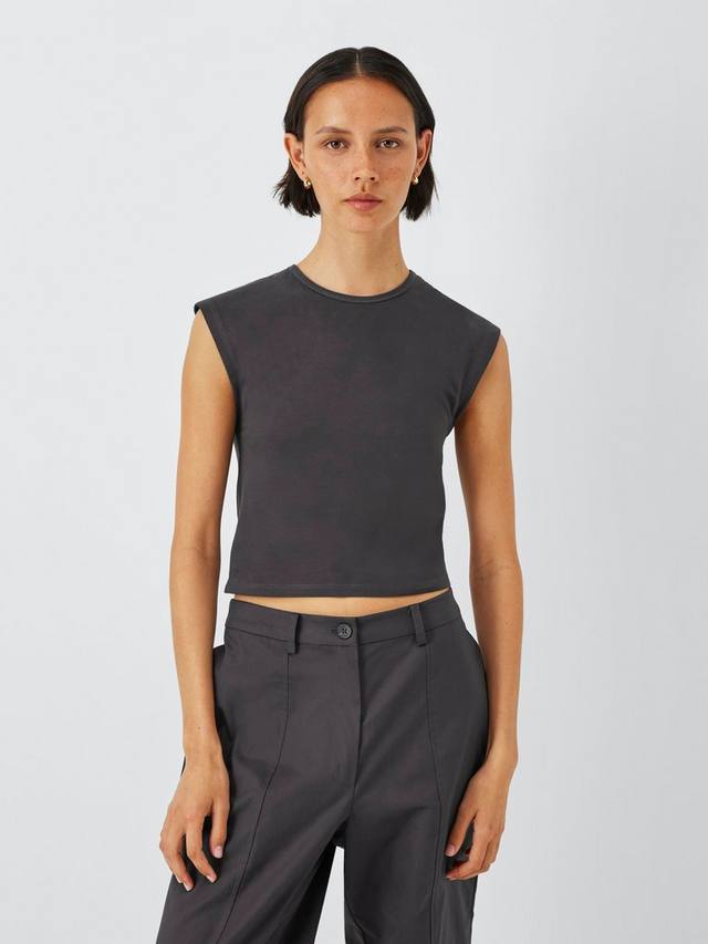 Кроп-топ с длинными рукавами John Lewis ANYDAY, Charcoal
Кроп-топ с длинными рукавами John Lewis ANYDAY, Charcoal