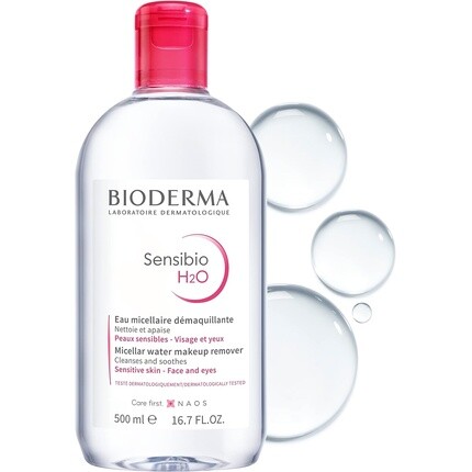 Sensibio H2O Solution Мицеллярное очищающее средство для снятия макияжа 500 мл, Bioderma
Sensibio H2O Solution Мицеллярное очищающее средство для снятия макияжа 500 мл, Bioderma