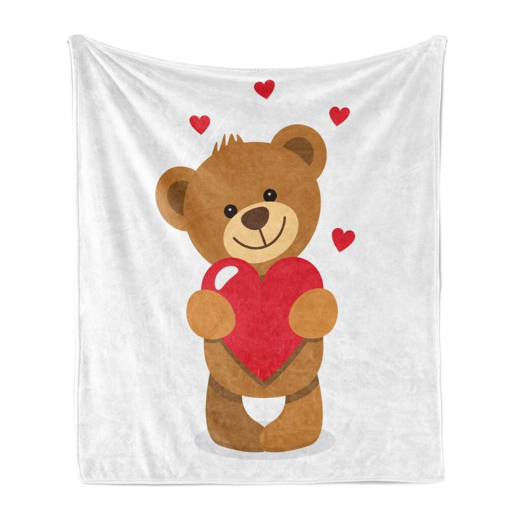 ABAKUHAUS Funny Bear Мягкое фланелевое флисовое одеяло, забавный плюшевый персонаж в виде сердца, концепция Дня святого Валентина, 175 x 230 см, янтарный, темно-коралловый и белый
ABAKUHAUS Funny Bear Мягкое фланелевое флисовое одеяло, забавный плюшевый персонаж в виде сердца, концепция Дня святого Валентина, 175 x 230 см, янтарный, темно-коралловый и белый