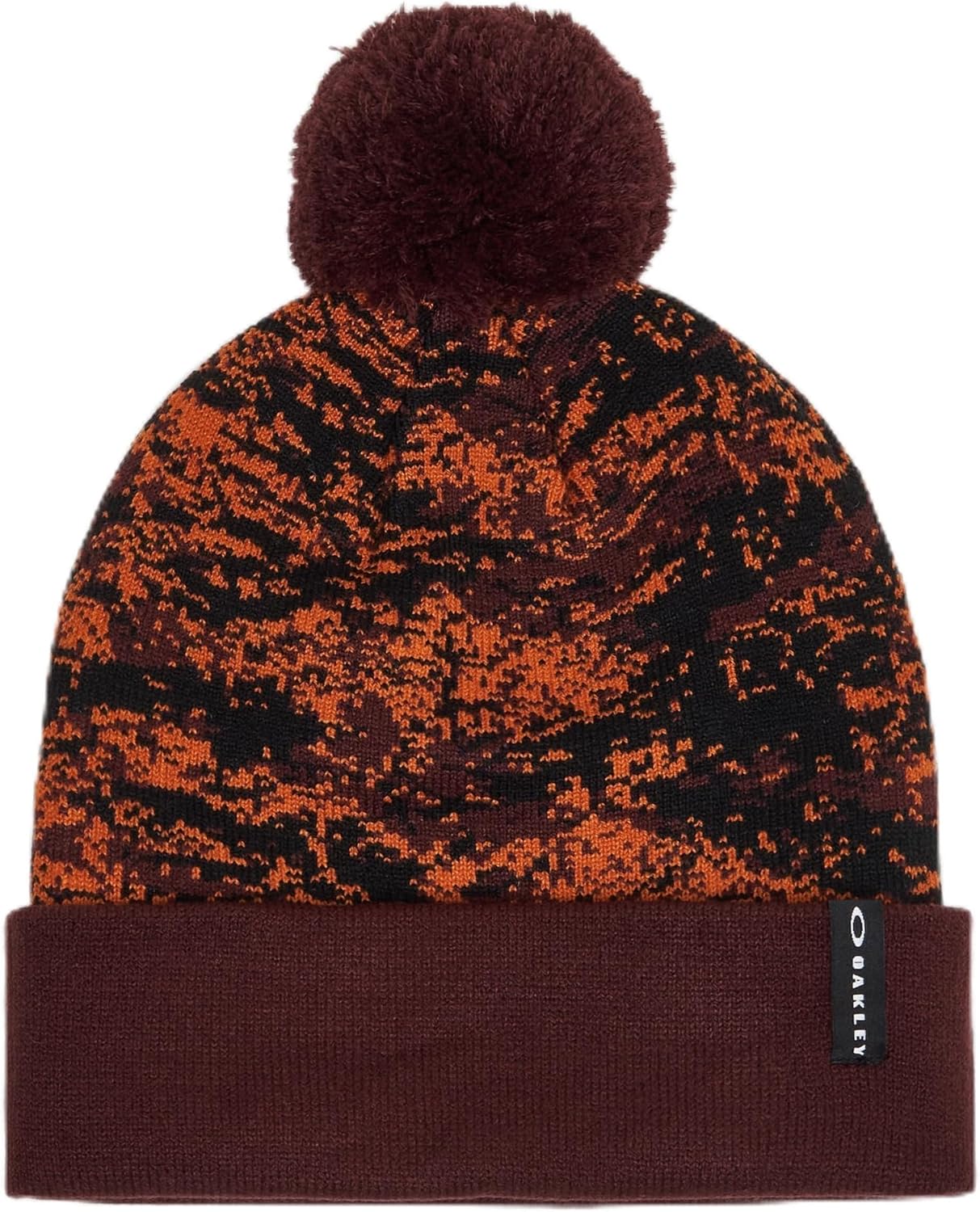 Мужская шапка-бини Oakley с принтом и помпоном, Tiger Camo Red
Мужская шапка-бини Oakley с принтом и помпоном, Tiger Camo Red