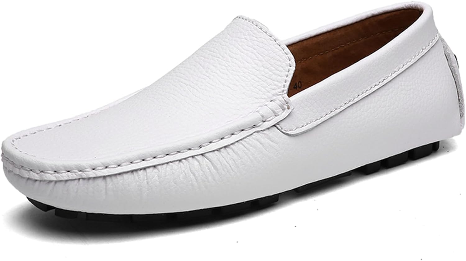 Мужские кожаные лоферы WUIWUIYU, повседневные слипоны, мягкие пенни-лоферы, обувь для прогулок, вождения и для яхты, белый
Мужские кожаные лоферы WUIWUIYU, повседневные слипоны, мягкие пенни-лоферы, обувь для прогулок, вождения и для яхты, белый