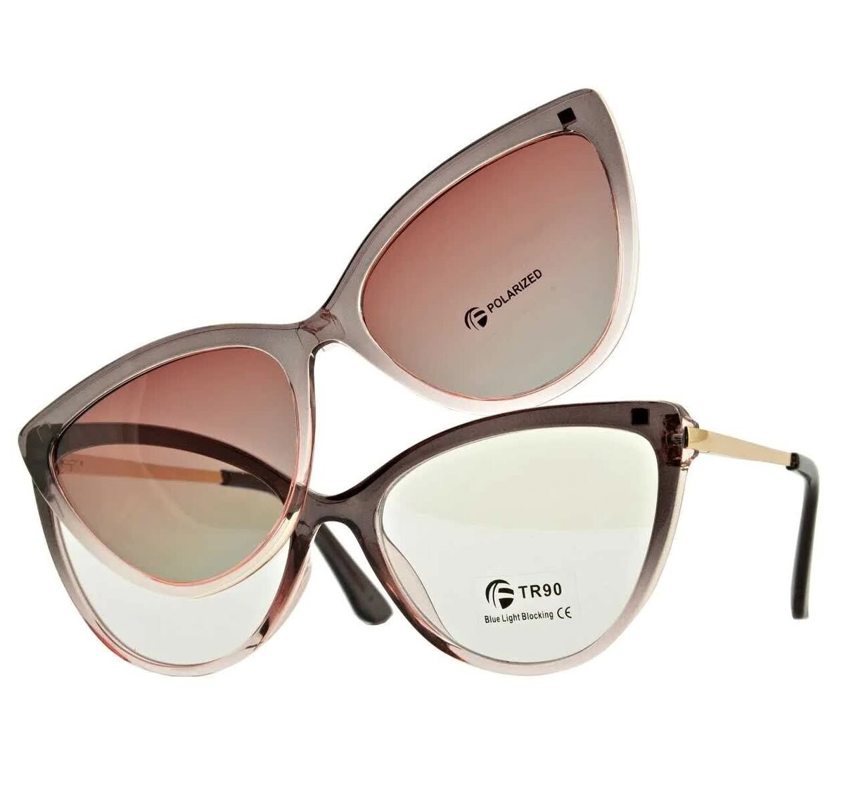 Женские компьютерные очки «кошачий глаз» с солнцезащитной козырьком на клипсе 2593-5 Stylion
Женские компьютерные очки «кошачий глаз» с солнцезащитной козырьком на клипсе 2593-5 Stylion