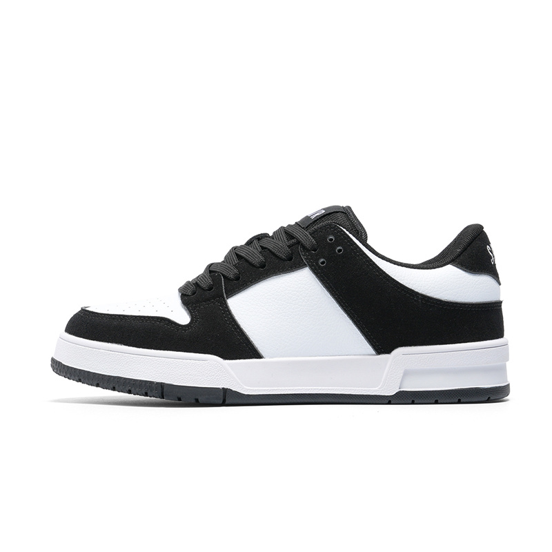 SEMIR Антискользящие и износостойкие легкие низкие скейтерские кроссовки мужские бело-черные, цвет White Black
SEMIR Антискользящие и износостойкие легкие низкие скейтерские кроссовки мужские бело-черные, цвет White Black