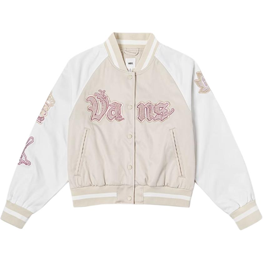 Vans Бейсбольная куртка женская овсяная, Oat
Vans Бейсбольная куртка женская овсяная, Oat