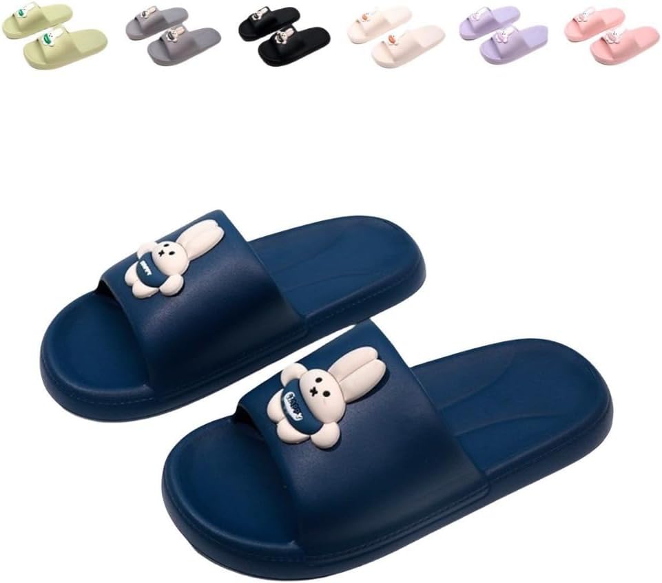 Милые шлепанцы-зайчики Albiva, синий
Милые шлепанцы-зайчики Albiva, синий