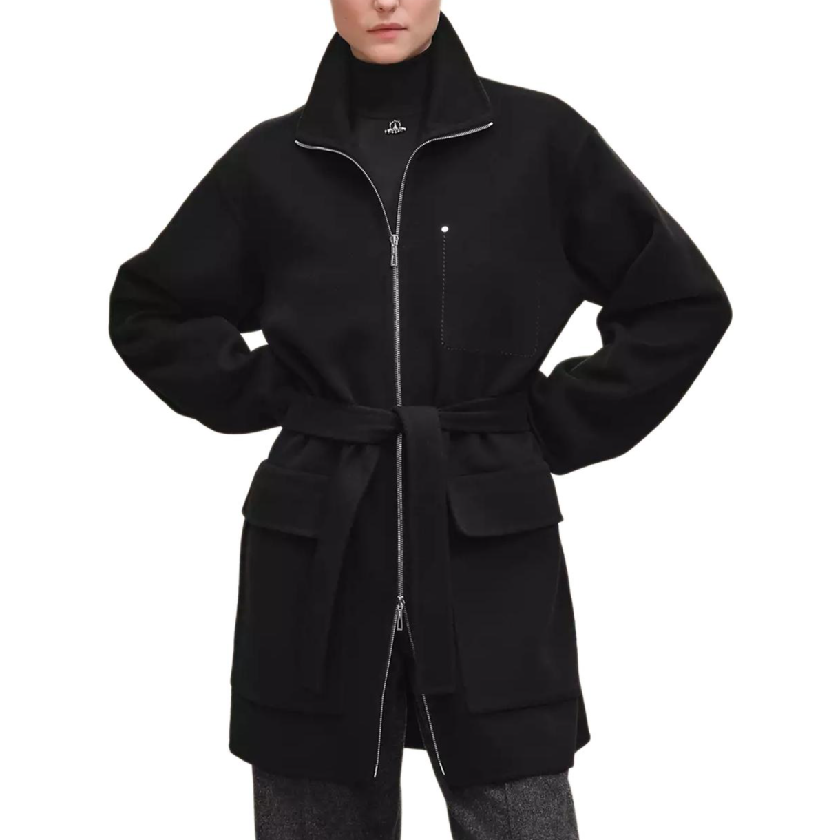 HERMES Женское черное пальто Black
HERMES Женское черное пальто Black