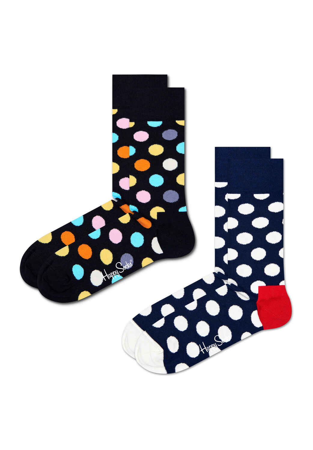 Носки Happy Socks 2 Pack Classic Big Dot Socks, цвет multi_coloured
Носки Happy Socks 2 Pack Classic Big Dot Socks, цвет multi_coloured