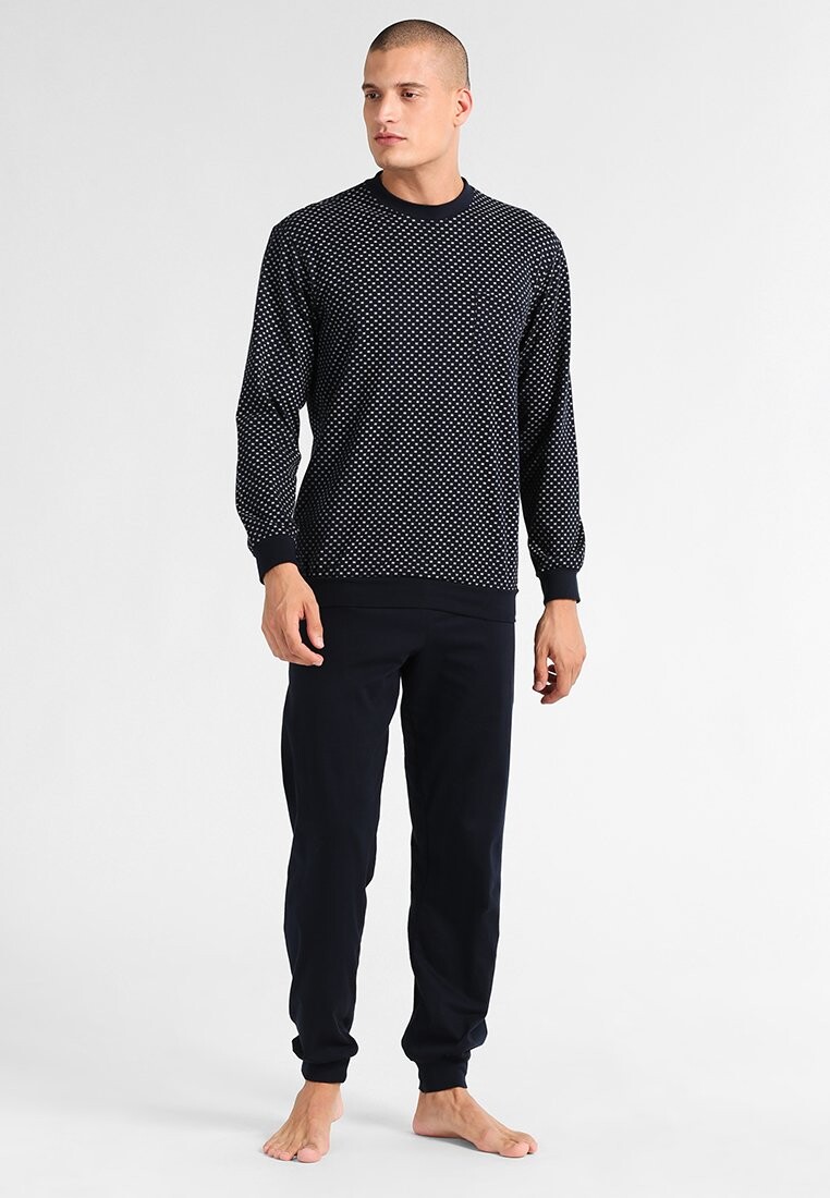 Комплект ночного белья LANG Schiesser, темно-синий
Комплект ночного белья LANG Schiesser, темно-синий