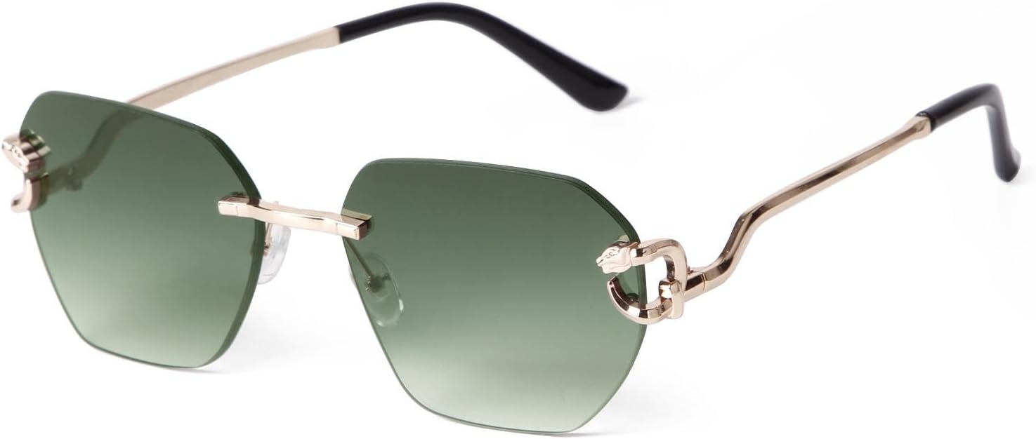 Женские солнцезащитные очки без оправы, квадратные, многоугольные, модные, без оправы, с антибликовым покрытием и изогнутыми зеркальными линзами, мужские, с защитой от УФ-излучения UV400 WNCKSQ, C2
Женские солнцезащитные очки без оправы, квадратные, многоугольные, модные, без оправы, с антибликовым покрытием и изогнутыми зеркальными линзами, мужские, с защитой от УФ-излучения UV400 WNCKSQ, C2