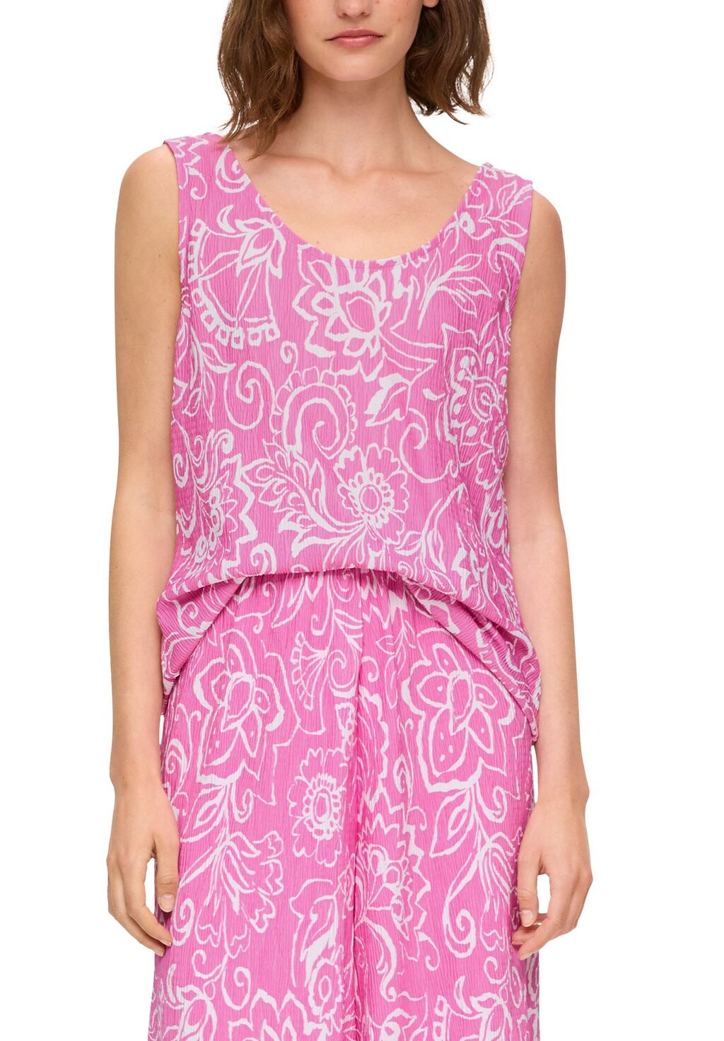 Топ MIT PLISSEEFALTEN s.Oliver, розовый
Топ MIT PLISSEEFALTEN s.Oliver, розовый