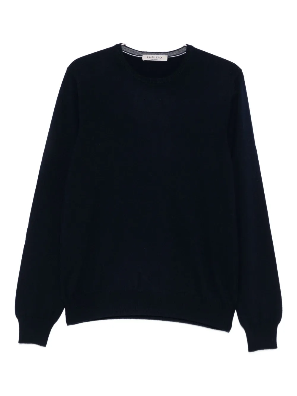 Кашемировый свитер с круглым вырезом Fileria, синий
Кашемировый свитер с круглым вырезом Fileria, синий