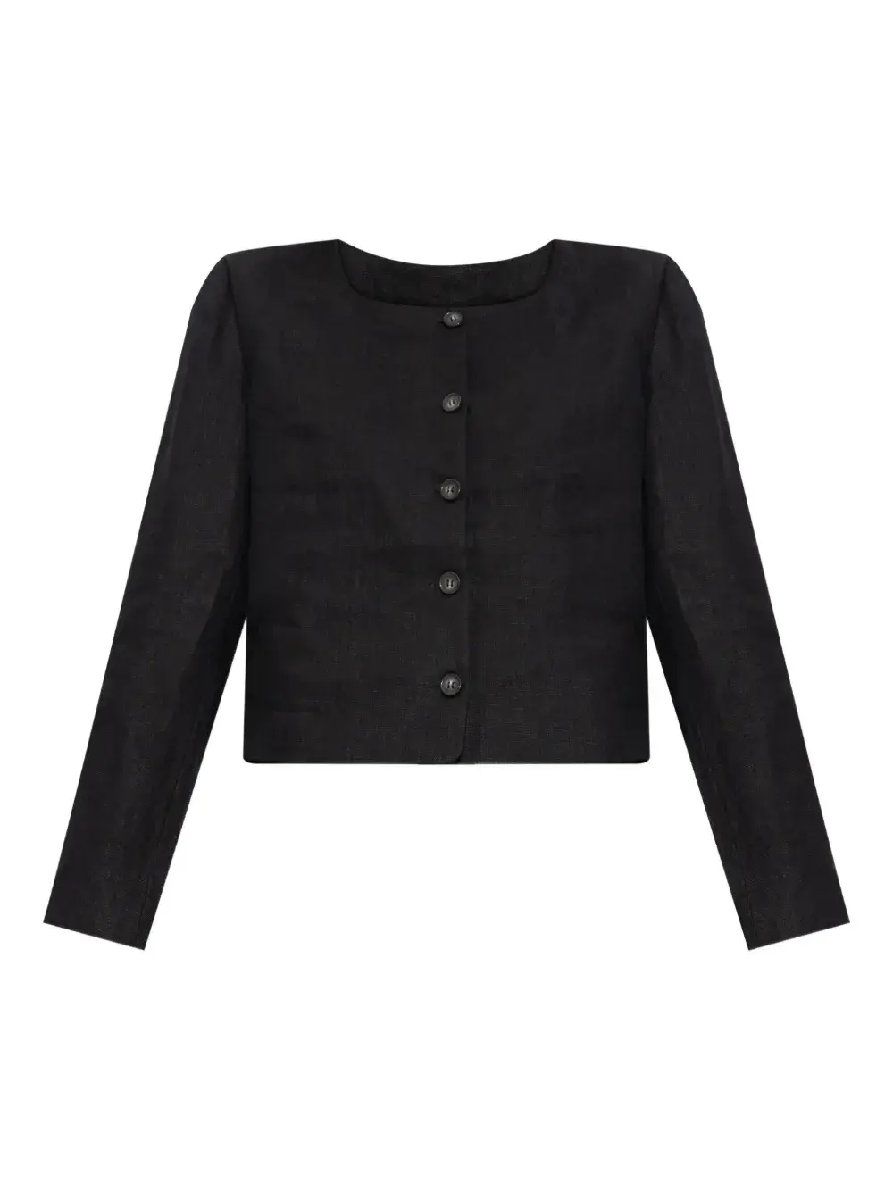 Льняной жакет Emma на пуговицах Posse, черный
Льняной жакет Emma на пуговицах Posse, черный