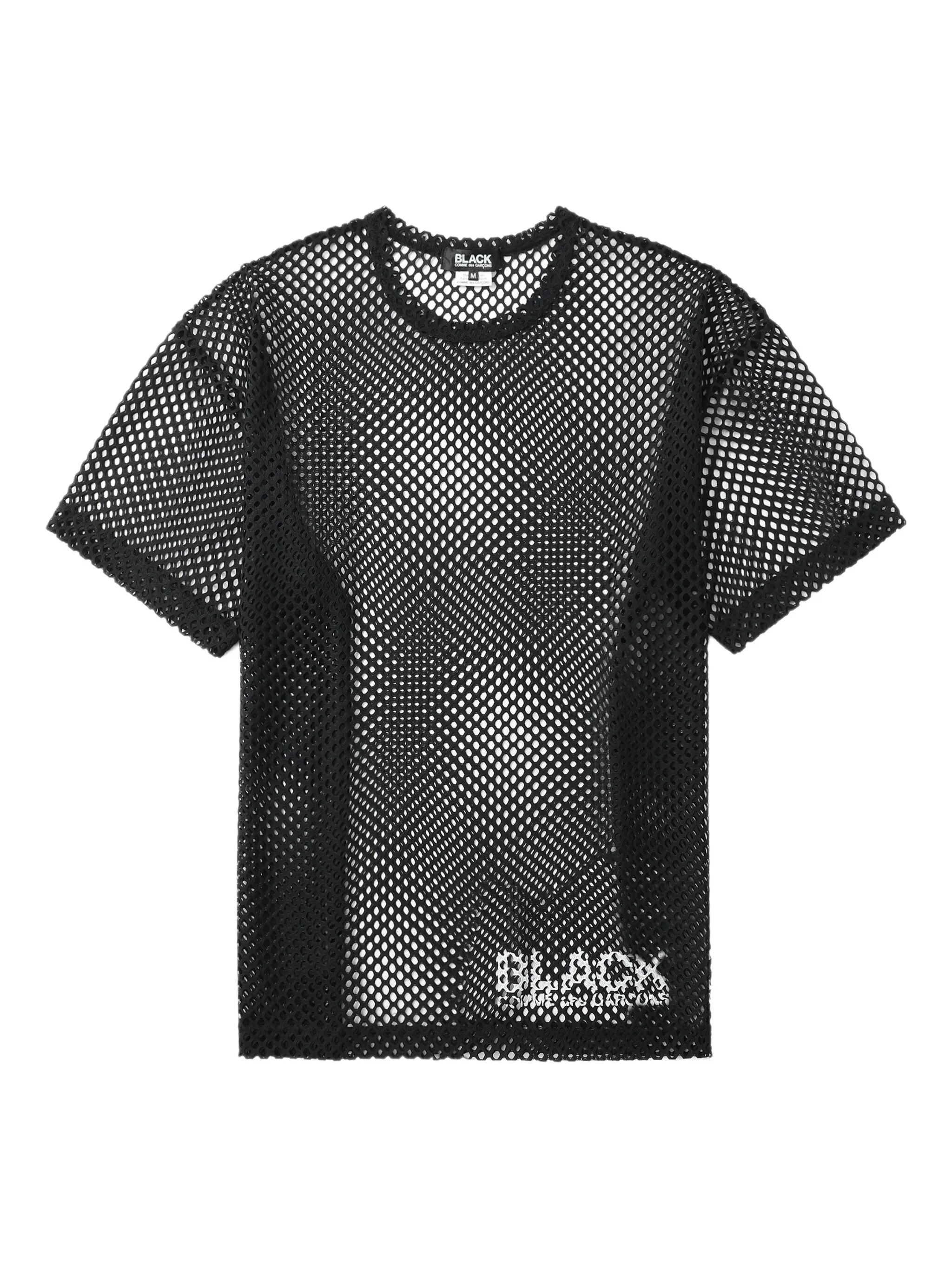 Футболка с сетчатой вставкой Black Comme Des Garçons, черный
Футболка с сетчатой вставкой Black Comme Des Garçons, черный