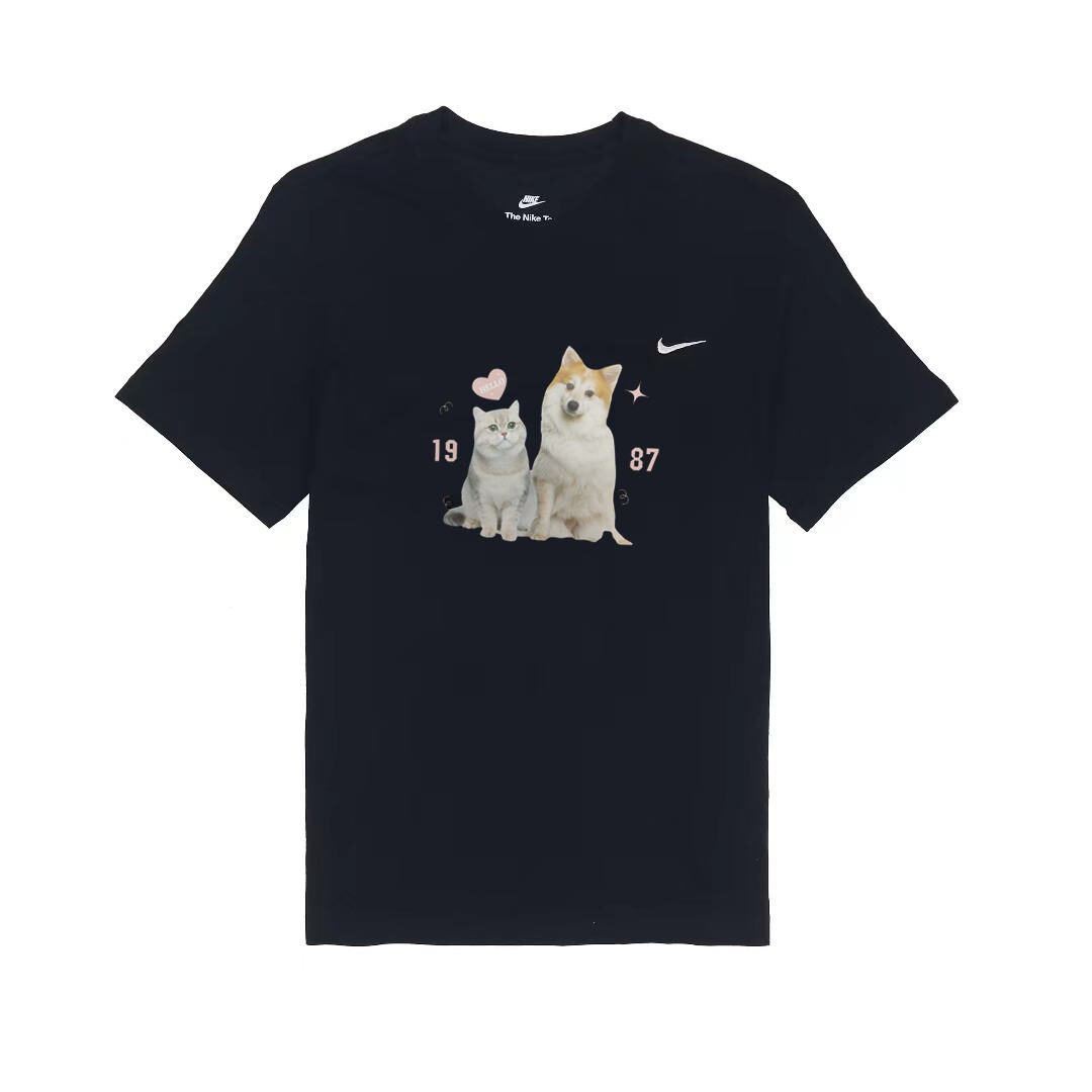 Футболка унисекс черная Nike, черный
Футболка унисекс черная Nike, черный